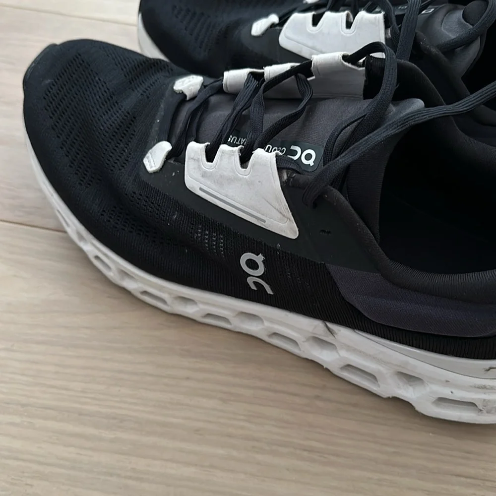 On Running CloudStratus Black Frost M US 11.5 - Picture 7 of 9